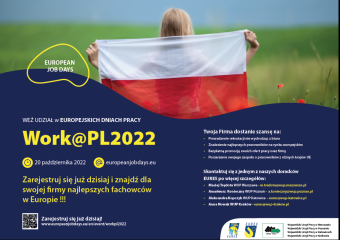 Zdjęcie artykułu Europejskie Dni Pracy On-Line "Work@Pl2022"
